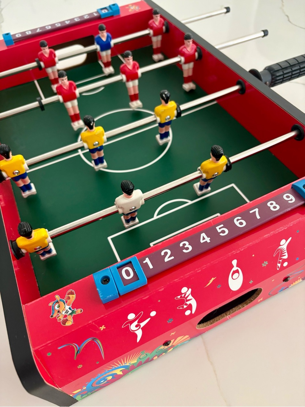2014 FIFA World Cup Brazil Tabletop Foosball Game by Carromco